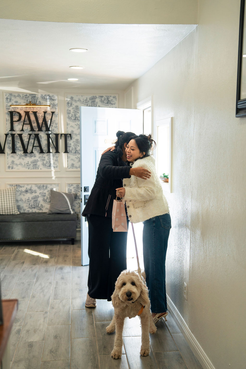 Happy dog at Paw Vivant